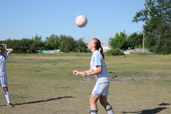 Будущие звезды женского футбола