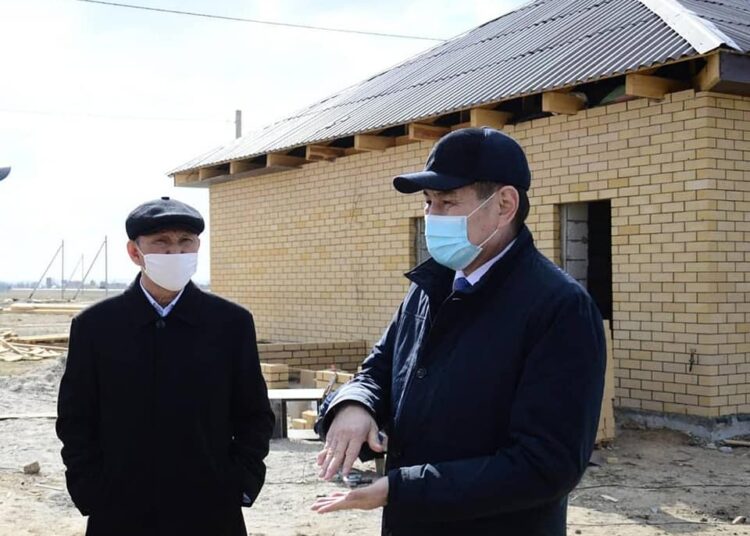 Комсомол кентінде 25 жеке тұрғын үй құрылысы аяқталуға жақын