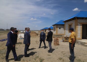 Абай ауданында 16 үйдің құрылысы жүріп жатыр