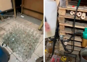 Өскеменде заңдыс өндірілген спирт тәркіленді