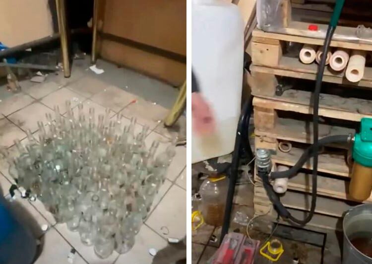 Өскеменде заңдыс өндірілген спирт тәркіленді