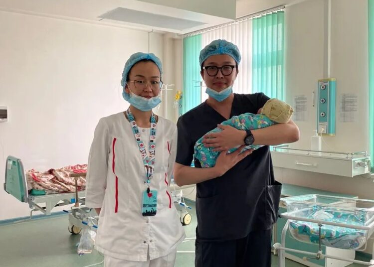 Таразда алып нәресте дүниеге келді