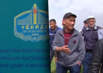 «Біз жалдамалы құл болдық» – Жамбыл облысында қытайлық компания жұмысшылары ереуілге шықты