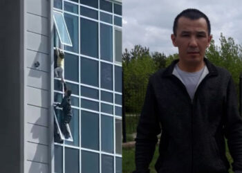 Нұр-Сұлтанда 8-қабаттан қызды қағып алған ер адам оқиғаның мән-жайын айтты