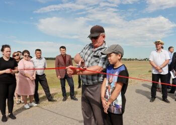 АВТОЖОЛ ҚҰРЫЛЫСЫ АЯҚТАЛДЫ