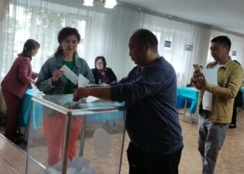 ДАУЫС БЕРУ УЧАСКЕЛЕРІНДЕ САУАЛНАМА ЖҮРГІЗІЛУДЕ