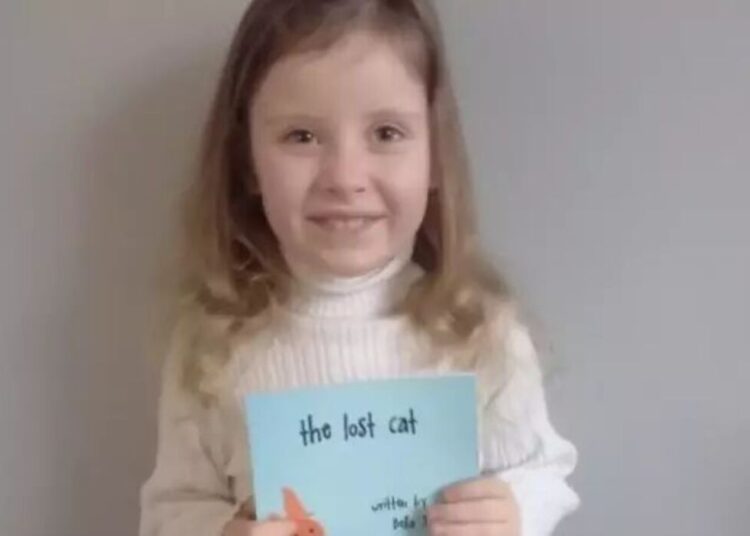 5 жасар қыз кітап жазып, әлемдік рекорд орнатты