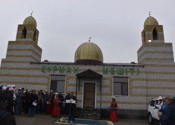 Жаңа мешіт бой көтерді