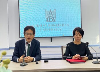 Жапон елінің ғалымы, профессор, алаштанушы Томохико Уямамен кездесу өтті