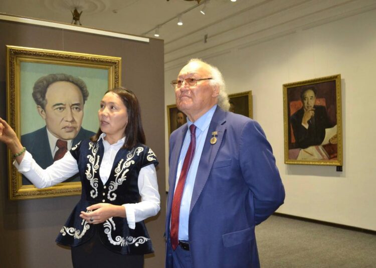 “Әуезов әлемі бейнелеу өнерінде”