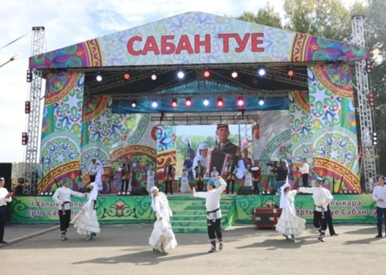 ДӘСТҮРЛІ САБАНТОЙ ХАЛЫҚАРАЛЫҚ ДЕҢГЕЙДЕ ӨТТІ