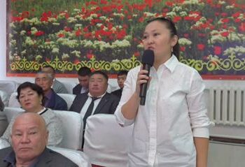 АУДАН ТҰРҒЫНДАРЫМЕН КЕЗДЕСТІ