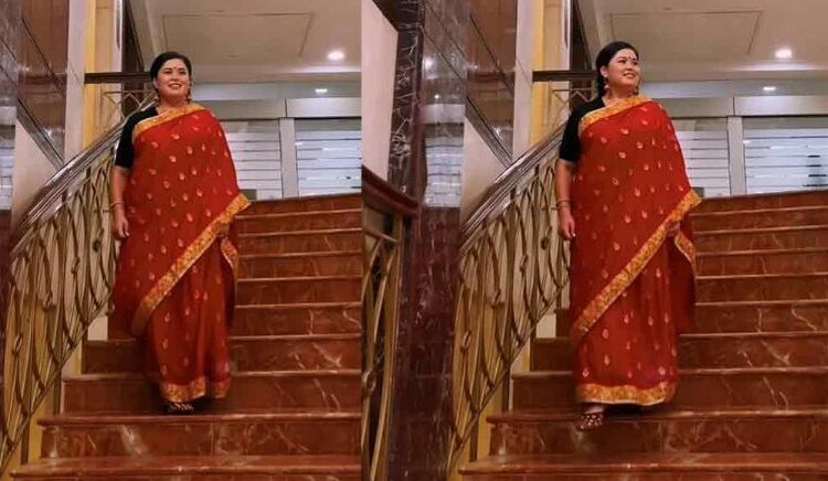 Үнді киімін киген Дариға Бадықова желідегілерді тәнті етті