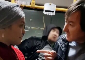 «Еспанов деген сайын»: Жұлдызай мен Нұрлан Еспанов көпшіліктің алдында ұрсысып қалды (ВИДЕО)
