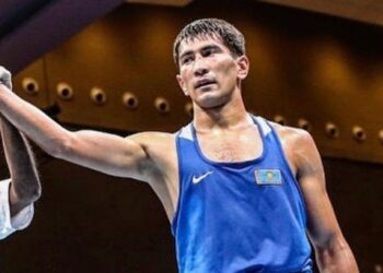 Азия чемпионатында қазақ боксшысы қарсыласын нокаутпен жеңді (ВИДЕО)