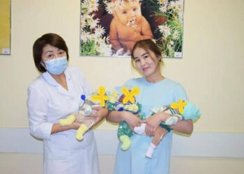 Қасым, Жомарт және Камел атты үшем дүниеге келді