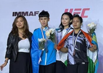 Азия чемпионатының финалында екі қазақ қызы бір-бірімен төбелесуден бас тартты