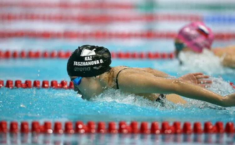 Қазақстандық спортшы жүзуден халықаралық турнирде екі рекорд орнатты