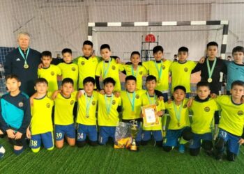 Семей қаласының балалар құрамасы шағын футболдан республикалық турнирде 1 орынға ие болды