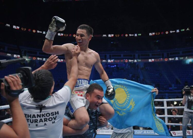 Жанқош Тұраров IBF чемпионы атағын жеңіп алды