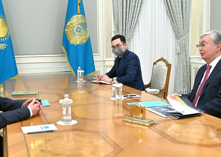 Мемлекет басшысы Ұлттық құрылтай мүшесі Талғат Қалиевті қабылдады