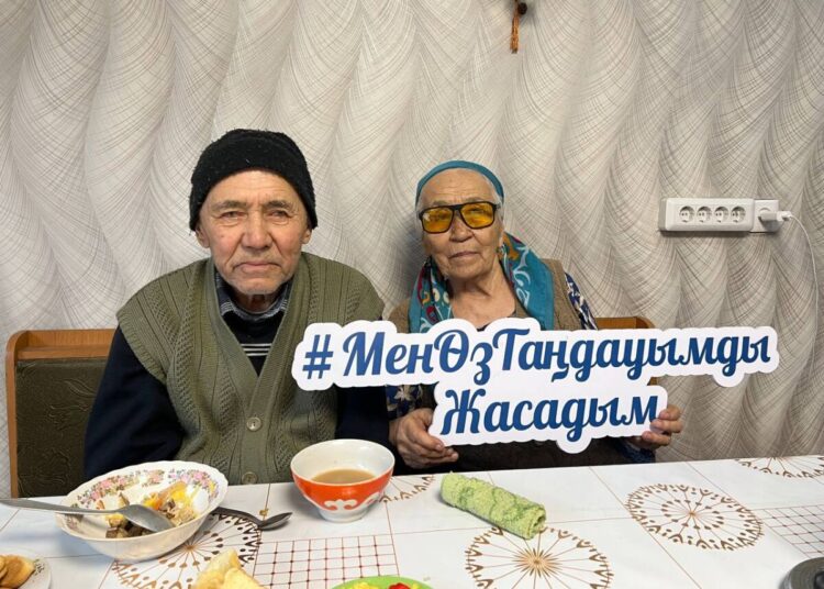 Тыл ардагері Қазақстан Республикасы Мәжілісі мен Мәслихаттарын сайлауда дауыс берді