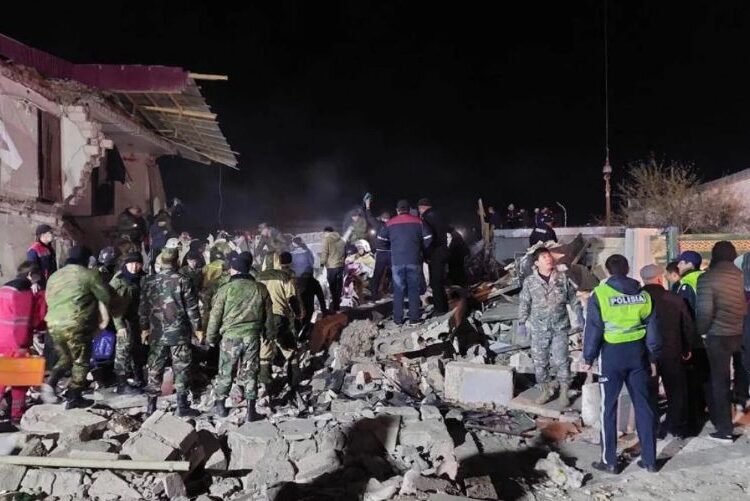 Жаңаөзенде газ жарылып, 11 адам зардап шекті