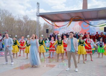 Семейде 1 мамыр- Қазақстан халықтарының бірлігі күні мерекесін кең көлемде тойлануда