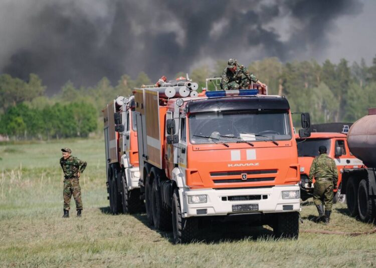 Абай облысындағы өрт: Бүгін Бородулиха ауданында төтенше жағдай режимі жарияланады