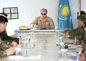 Семей орманында Президенттің төрағалығымен жедел штабтың отырысы өтіп жатыр