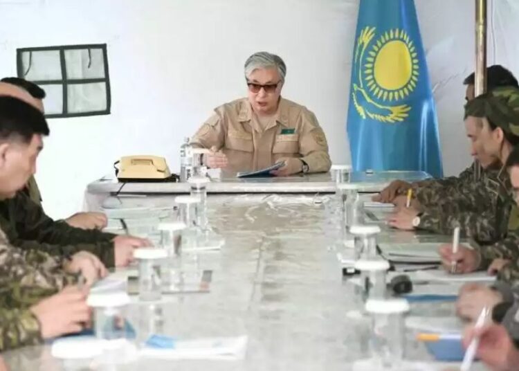 Семей орманында Президенттің төрағалығымен жедел штабтың отырысы өтіп жатыр