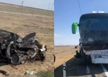 Атырау облысында жол апатынан бір отбасынан 6 адам қайтыс болды