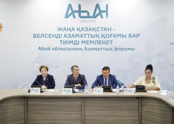АЗАМАТТЫҚ ҚОҒАМНЫҢ ДАМУЫ – ӨРКЕНДЕУДІҢ НЕГІЗІ