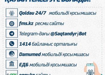 Әлеуметтік медициналық сақтандыру қоры МӘМС жүйесінде сақтандыру жағдайын тексеру және соңғы 12 айдағы төлемдерді көрсету жолдарын кеңейтуді жалғастыруда