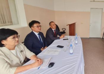 ҒАЛЫМЖАН ӘБІЛОВ АБАЙ АУДАНДА БОЛДЫ