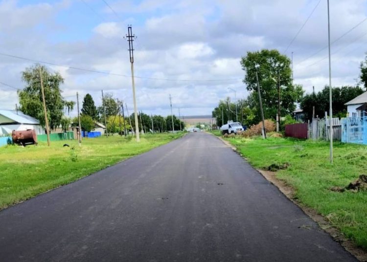 Бородулиха ауданында жолдар жөнделіп жатыр