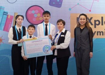 Абай облысының оқушылары ғылыми фестивальда жеңімпаз атанды