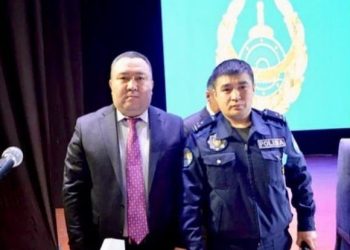 «Халық алғысына бөленген учаскелік полиция инспекторы »