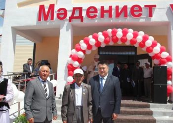 Ақсуат ауданында жаңа мәдениет үйі ашылды