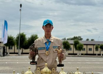 Абай облысының мектеп түлегі «Үздік жас сарбаз» атанды