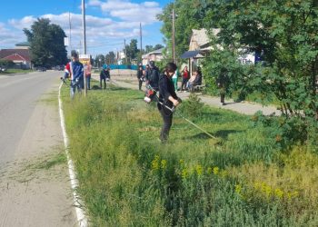 Абай облысы Бородулиха ауданының тұрғындары «Таза Қазақстан» экологиялық акциясын қолдайды