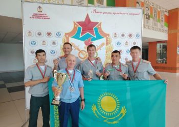 ӘСКЕРИЛЕР ХАЛЫҚАРАЛЫҚ ЖАРЫСТАН ТАБЫСТЫ ОРАЛДЫ