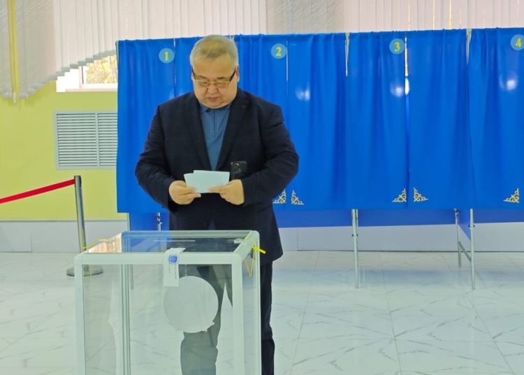 «Бүгін біз Қазақстанның болашағы үшін дауыс бердік» — Эрлан Батырбеков