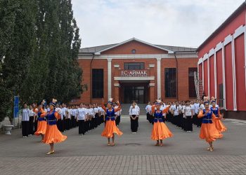 Жастар флешмоб ұйымдастырды