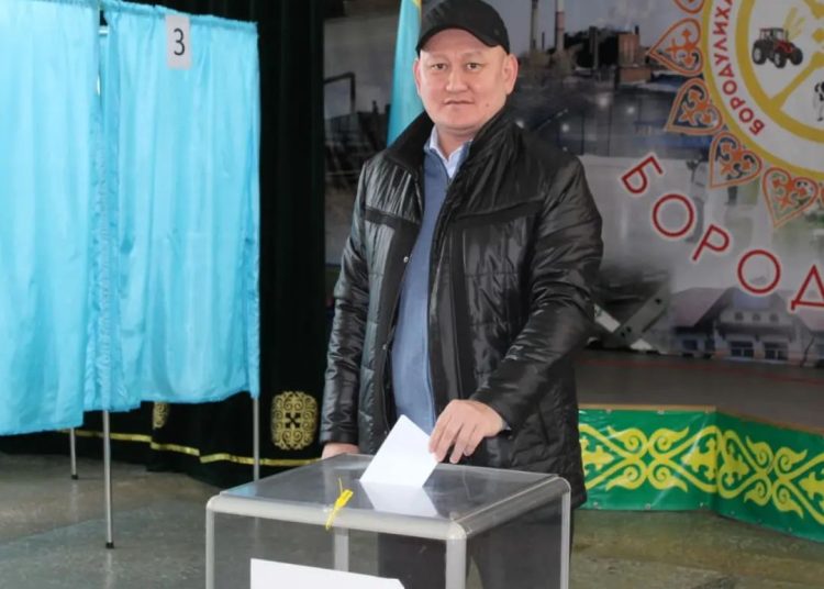 Бородулиха ауданының тұрғындары белсенді дауыс беруде