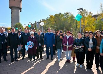 Семейде дәрігерлер сквері ашылды