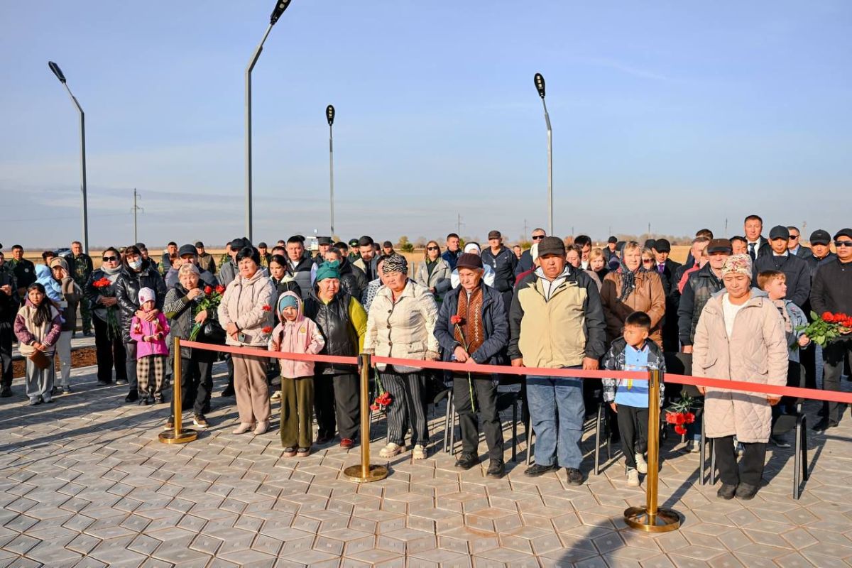 Абай облысында өрт сөндірушілер мен орманшыларға ескерткіш ашылды