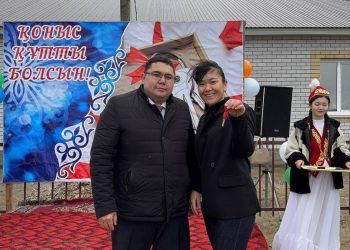 Қасқабұлақ ауылында пәтер кілттері табыс етілді