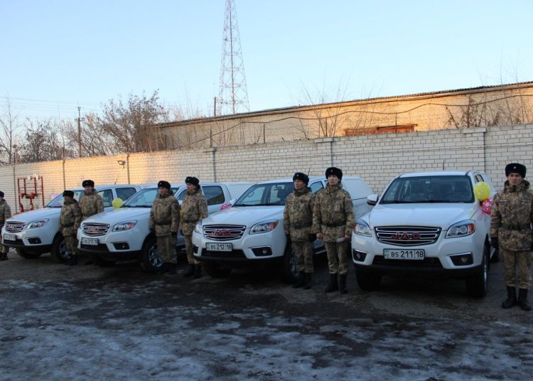“Семей” шекара басқармасына жаңа көліктер табысталды
