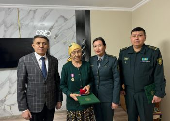 Батырдың анасына құрмет – шекарашылардан тағзым